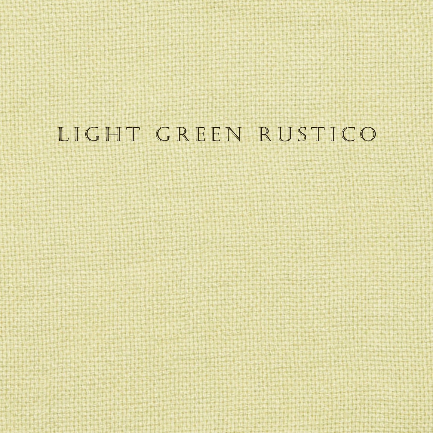 Light green color swatch with 'Light Green Rustico' text