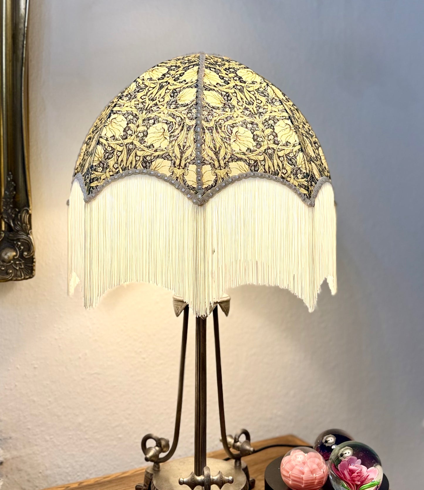 William Morris Pimpernel Lampshade - MariaMarabellashades