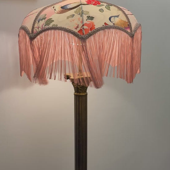 Japanese silk lampshade video 3